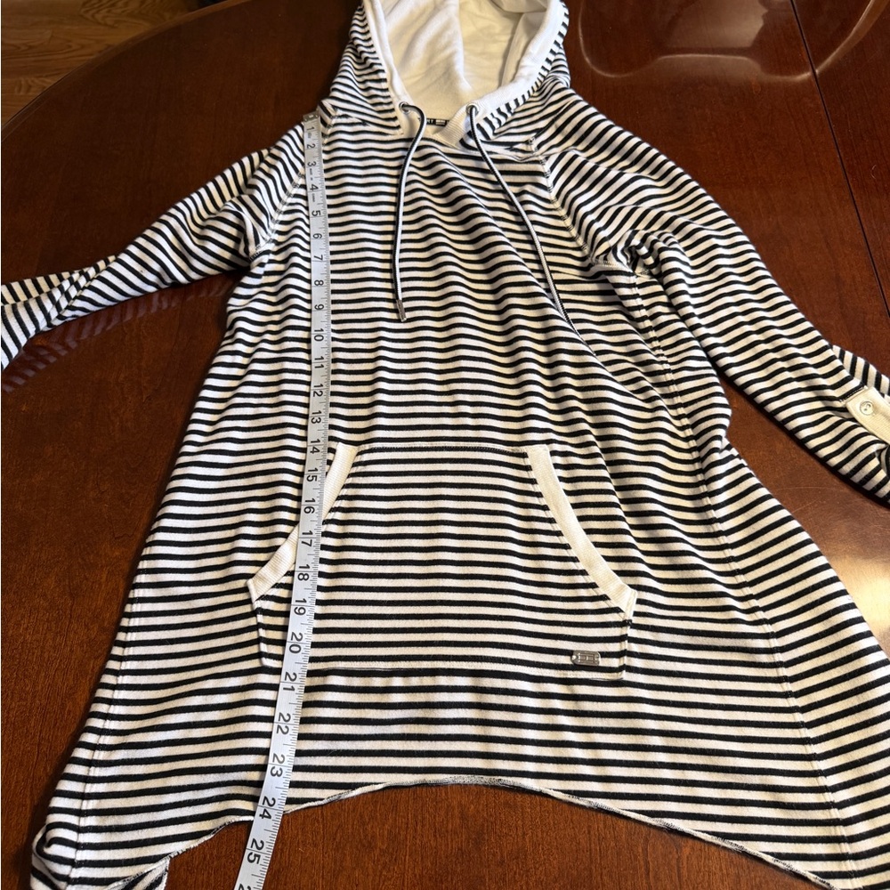 Women’s Tommy Hilfiger  XS Striped Hooded Pullover